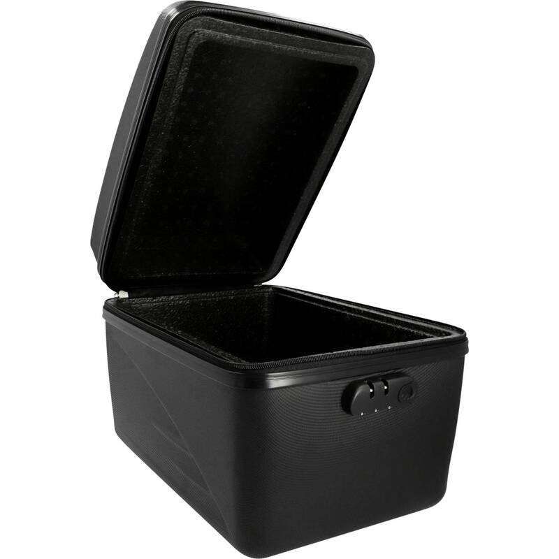 Fischer Fahrrad Kühlbox Passiv 19l schwarz Gepäckträgerbox Transportbox 10kg - 4008153503962