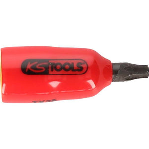 B-Ware KS Tools 117.2476 1/4" Bit-Stecknuss Einsatz Torx-Schrauben T27 Schutzisolierung