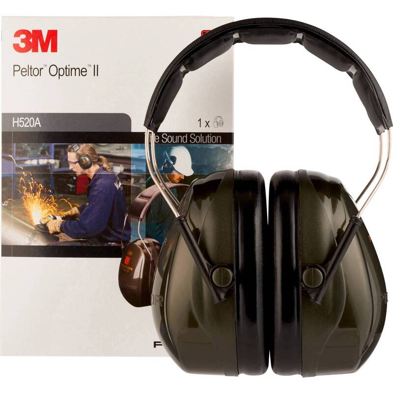 3M Peltor OPTIME II Kapselgehörschutz 31 dB Gehörschutz Dunkelgrün 1 St. - 4046719388103