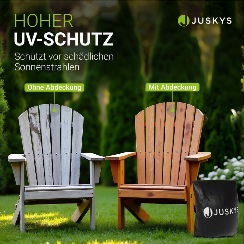 Abdeckplane Gartenmöbel Schutzhülle wasserdicht 220x140x75cm cmatmungsaktiv - 4262437184333