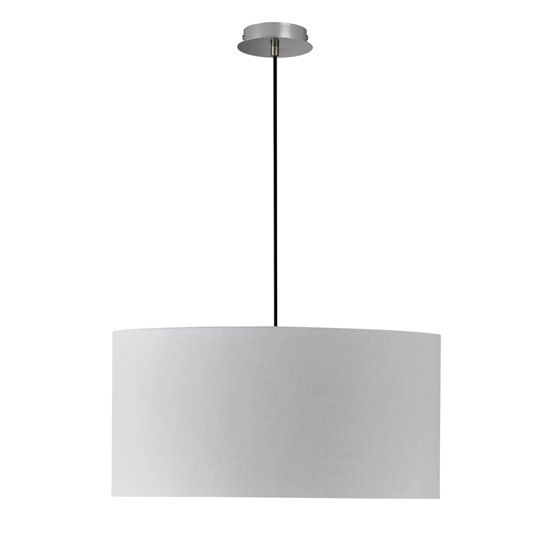 SCHÖNER WOHNEN-Kollektion Hängelampe Pendelleuchte Pina dimmbar hellgrau Ø50cm - 4052231600173