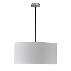 B-Ware SCHÖNER WOHNEN-Kollektion Hängelampe Pendelleuchte Pina dimmbar hellgrau Ø50cm