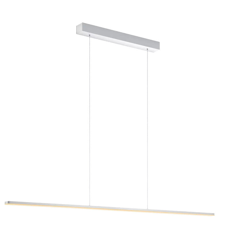 Quitani Pendelleuchte Hängelampe LED silber Aluminium Messing Acryl dimmbar 1488 - 4251911763744