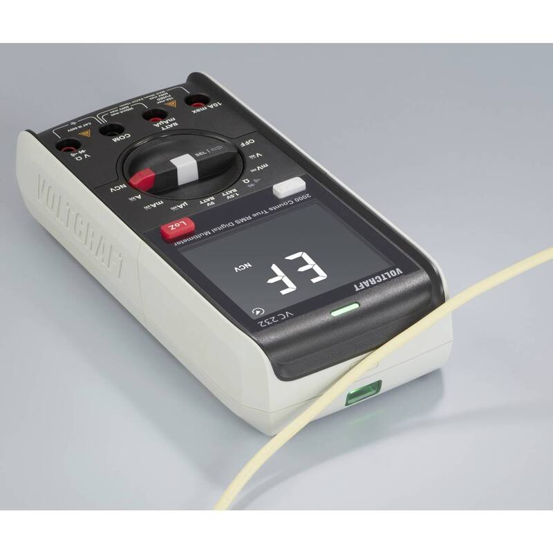 VOLTCRAFT VC232 Hand-Multimeter digital 600V True RMS mit Taschenlampenfunktion - 4064161218014