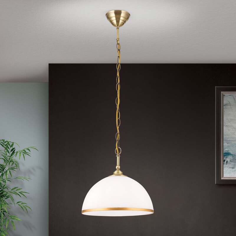 Orion Hängeleuchte Old Lamp Hängelampe Deckenlampe Licht Kettenaufhängung 1fl. - 9003090273973