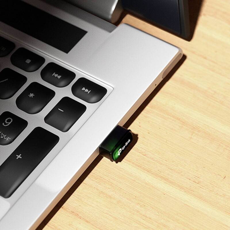 TP-Link Netzwerkadapter USB WLAN Stick WiFi Adapter Dualband Nano Archer T3U - 6935364072667