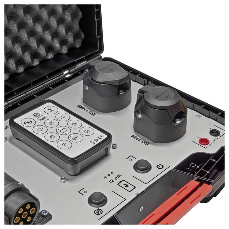 SecoRüt Funk Anhängerprüfkoffer 70410 Wireless Control Case 12V 7 & 13 polig - 4260379912212