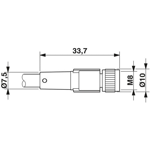 Phoenix Contact 1693076 Sensor-/Aktor-Steckverbinder Industrieverbinder 2 STÜCK - 4017918187064