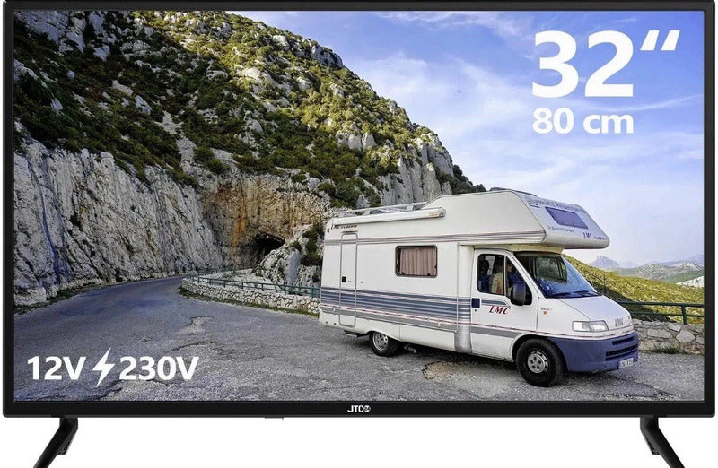 JTC Fernseher TV Flachbildschirm Camping 32 Zoll LED Triple Tuner DEFEKTWARE - 4262395392412