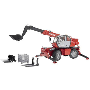 B-Ware Bruder Manitou Teleskopstapler MRT 2150 1:16 mit 360° Kabine und Teleskoparm