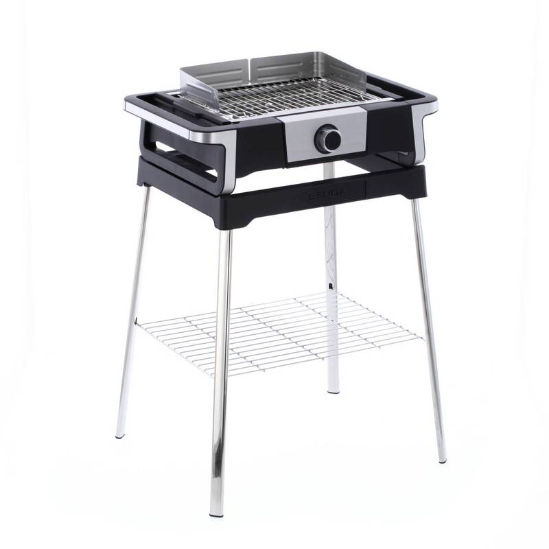 Severin BBQ-Grill PG 8118 SENOA DigitalBOOST S Elektrogrill 3000W schwarz/silber - 4008146034596