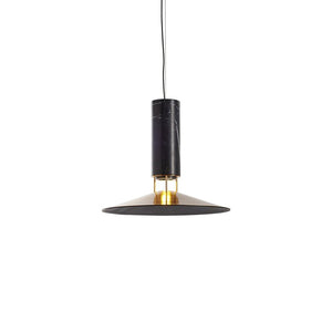 B-Ware Carpyen Hängelampe Rebound Pendelleuchte Deckenleuchte Lampe Marmor schwarz