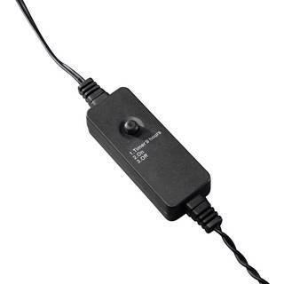 Konstsmide Micro-Lichterkette LED Beleuchtung Lichterschlauch Warmweiß Länge 12m - 7318306321174