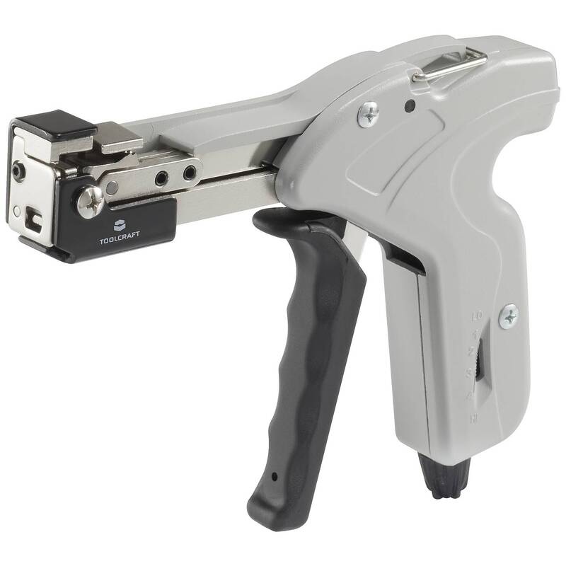 TOOLCRAFT Kabelbinderzange Edelstahlkabelbinder Grau Zange SIEHE TEXT/FOTO - 4064161223940