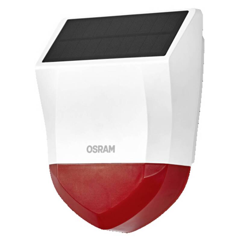 OSRAM Alarmsirene 95dB IP65 Außenbereich Sicherheits-Sirene 5V mit App Steuerung - 4058075856950