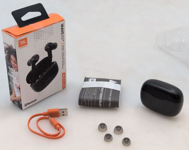 JBL Wave 200 TWS In Ear Headset Bluetooth Stereo Kopfhörer schwarz 20h Akku - 6925281988424