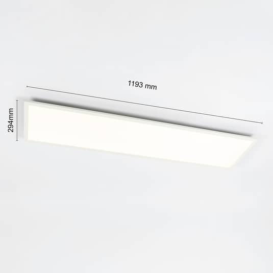 Lindby Luay LED-Panel Deckenlampe Hängelampe Leuchte Leuchte 3000-6000K 36W weiß - 9956069