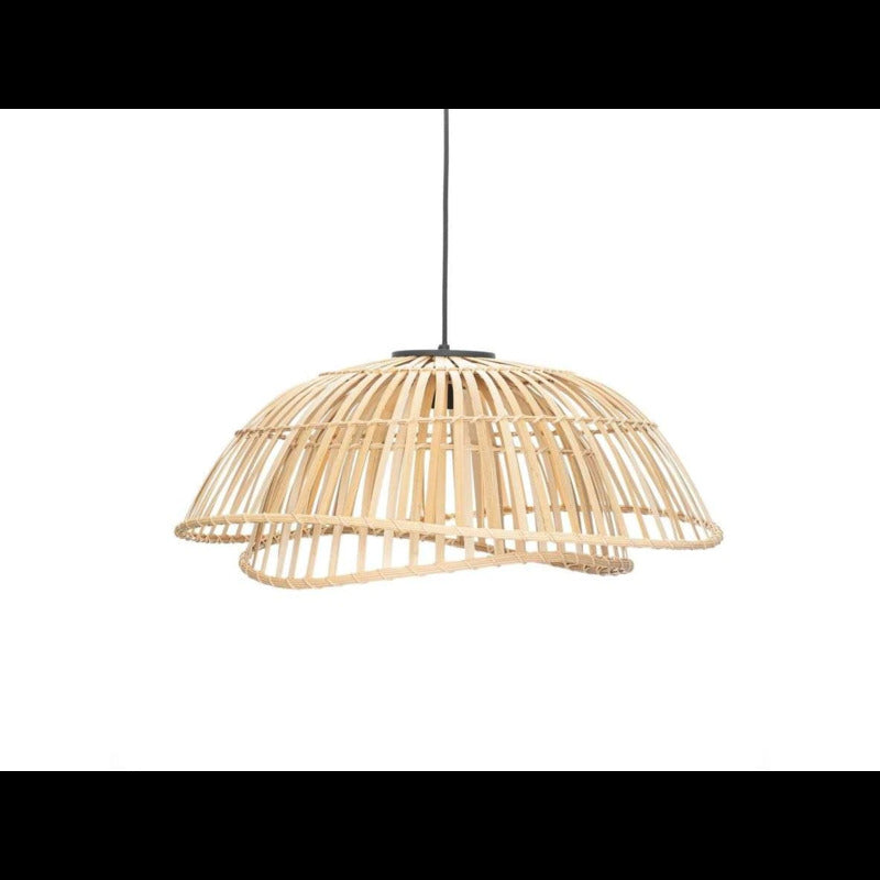 Lindby Ilajus Pendant Ø62 Bamboo Hängeleuchte Pendelleuchte Leuchte Lampe Bam184 - 4251911764857
