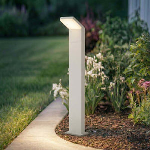 B-Ware Arcchio LED-Wegeleuchte Yolena 100 cm weiß IP65 warmweiß 2400 lm 16 W