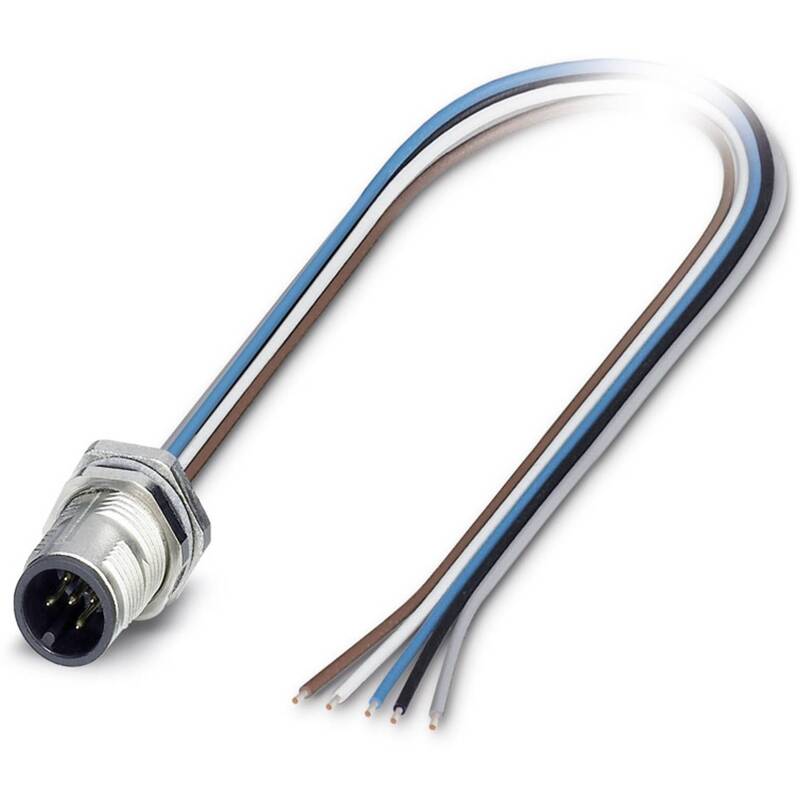Phoenix Contact Sensorstecker Einbaustecker M12 Stecker 0.50 m 5-polig 1551888 - 4046356161947