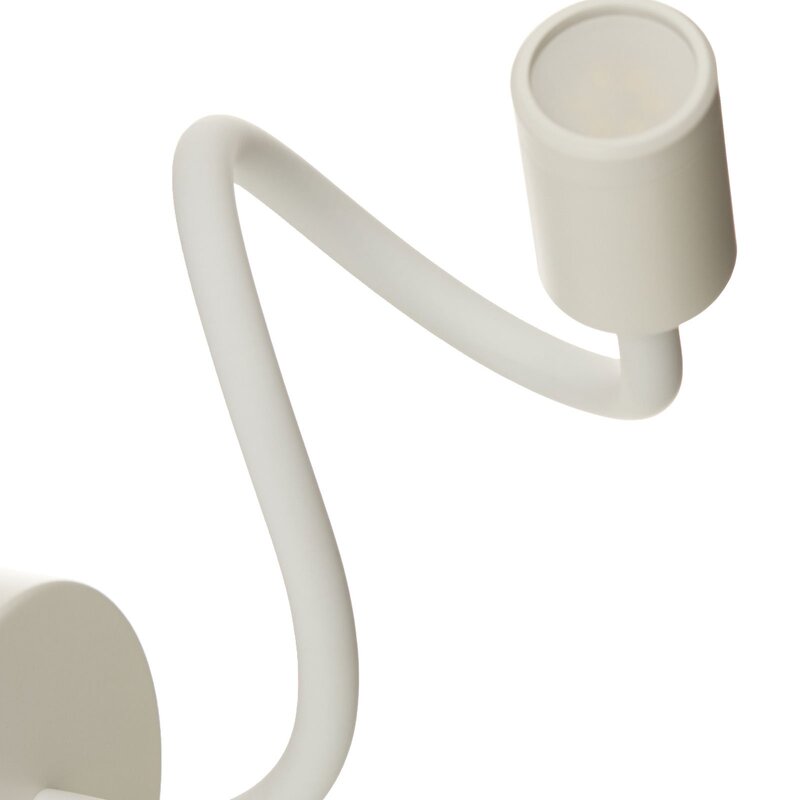 Ideallux Wandleuchte Wandlampe LED Focus weiß höhenverstellbar Schalter15 - 8021696097183