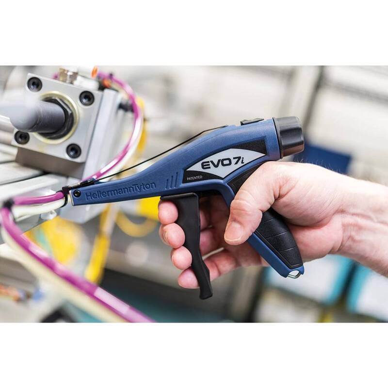 HellermannTyton EVO7i Kabelbinderzange Kabelbinder Kunststoffgehäuse - 4031026621791