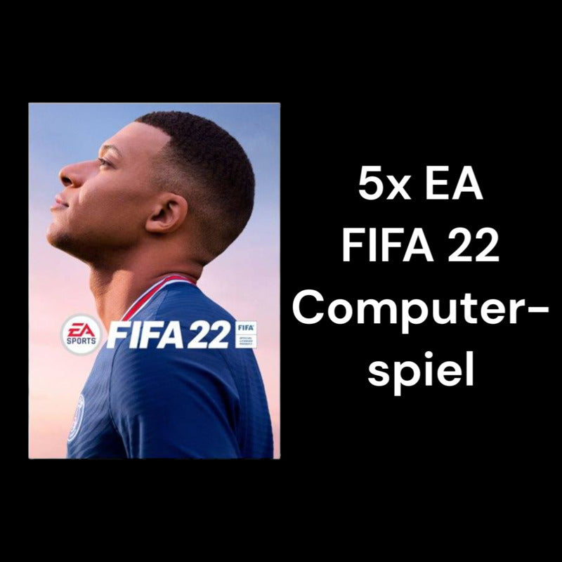 EA PC FIFA 22 Computerspiel Game Fußball PC Version Spielware 5 STÜCK - 5035224123773