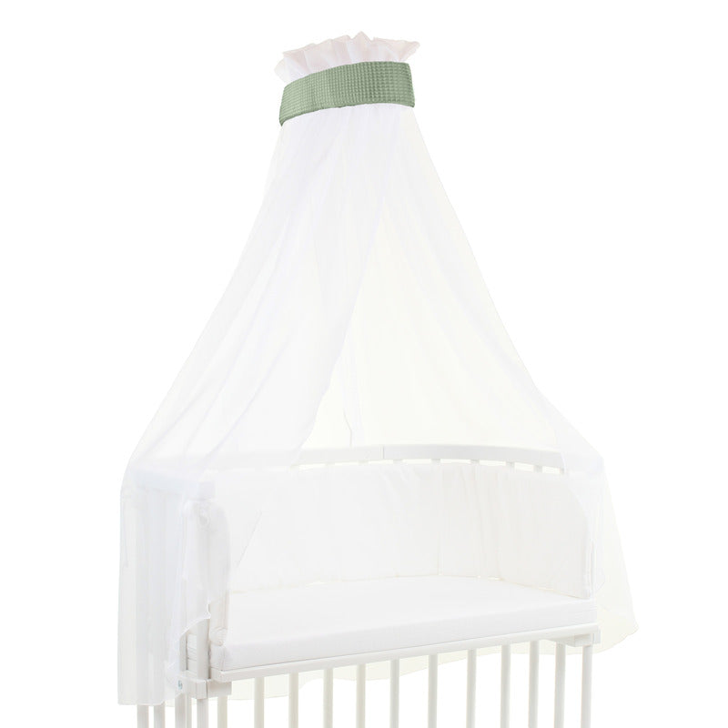 babybay Himmel Waffelpiqué atmungsaktiv Insektenschutz Zugluftschutz Netz - 4262356533656
