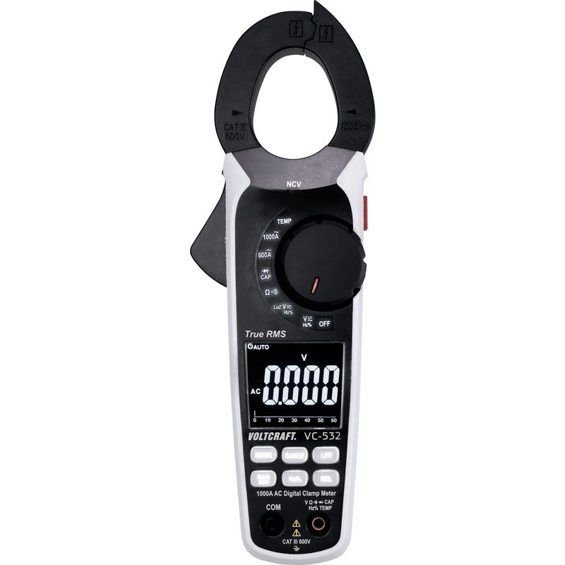 VOLTCRAFT VC-532 Stromzange digital  CAT III 600V Strommessgerät Spannungsprüfer - 4053199547470