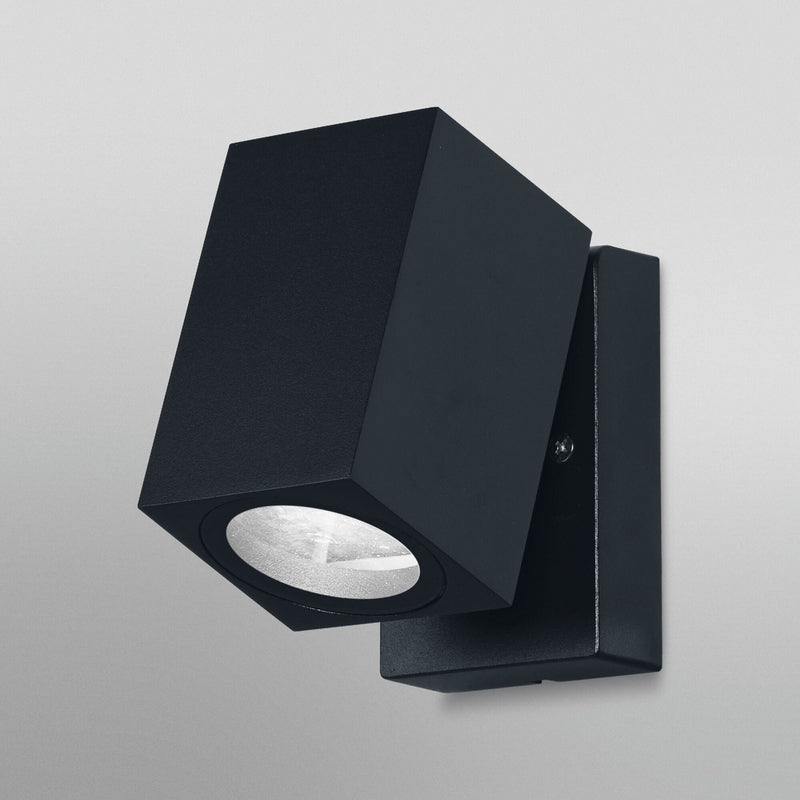 OSRAM Außenwandleuchte ENDURA CLASSIC CUBE schwarz dimmbar IP44 Aluminium 10cm - 4099854445989