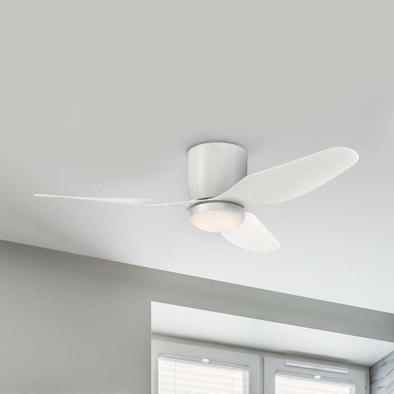 Westinghouse Deckenventilator Carla leise 117cm LED weiß dimmbar Fernbedienung - 4895105612847