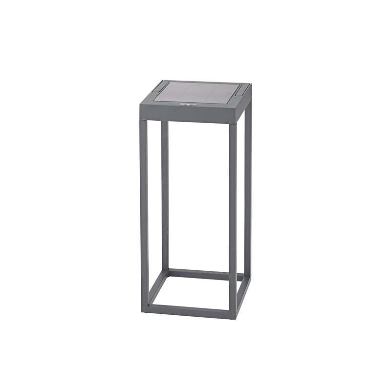 Sigor LED-Solarleuchte Gartenleuchte Numove dimmbar anthrazit 32,5cm Höhe Licht - 4028085451568