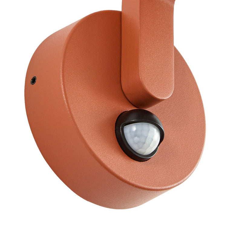 Lindby Außenwandleuchte Capelo LED Gartenlampe Wandleuchte terrakotta IP65 80cm - 4255830914089