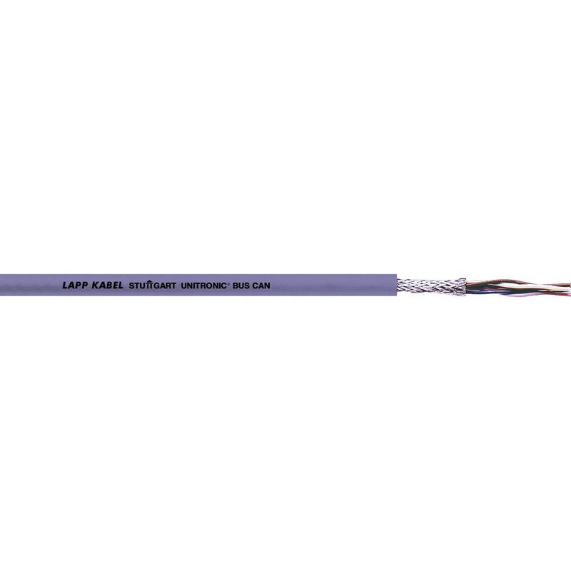 LAPP Busleitung UNITRONIC BUS 1x2x0,75mm² violett halogenfrei 100m Kabelleitung - 4044774750651