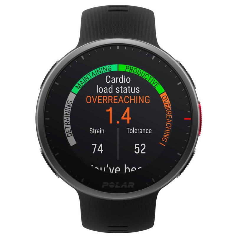 Polar VANTAGE V2 BLACK Sportuhr Uhr Fitness GPS Herzfrequenz M/L schwarz - 0725882054865
