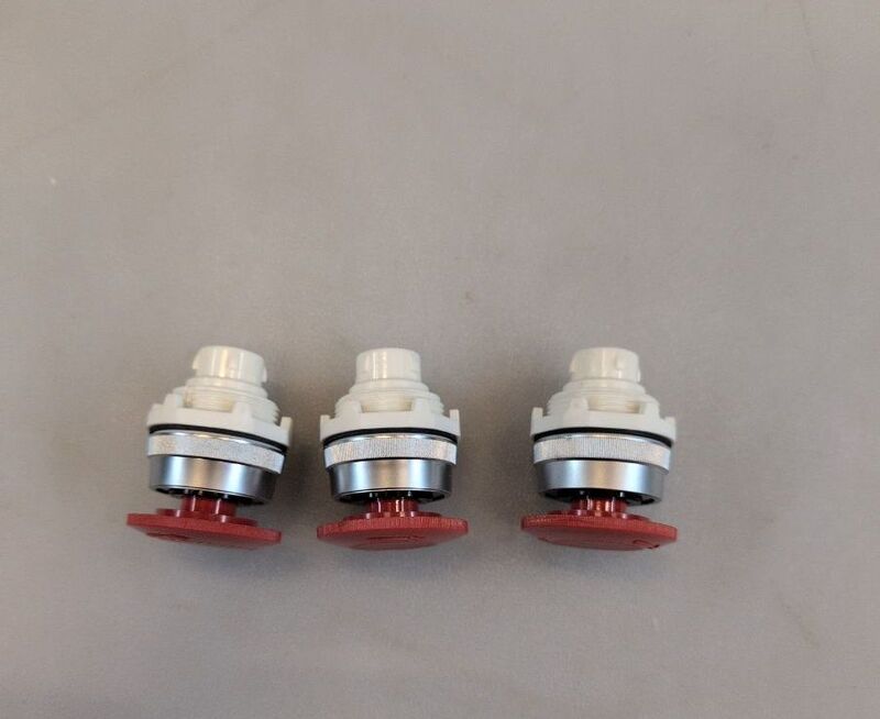BACO Pilztaster T16ED01 Drehentriegelung Kunststoff verchromt rot IP65 1 St. - 2050001276261