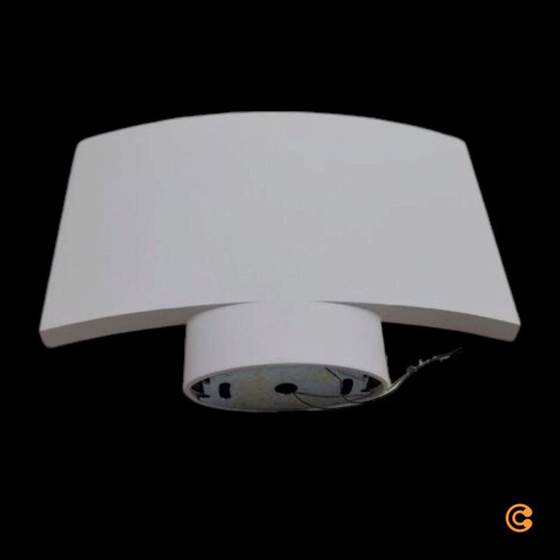 Designer Wandleuchte Microsurf LED Lampe Neil Poulton Aluminium weiß 20W 3000K - 8052993011732