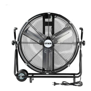 B-Ware STIER Trommelventilator fahrbar 330W Ø600mm leistungsstarker Ventilator mobil