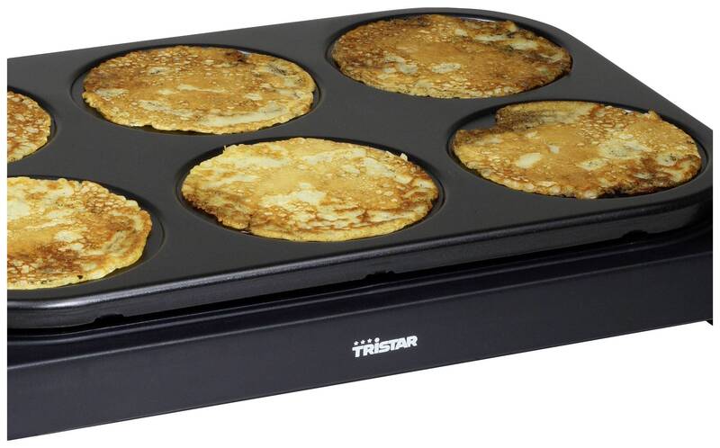 Tristar BP-2827 Wok-Set 1000 W für 6 Personen mit Backplatte und Pfännchen - 8713016028273