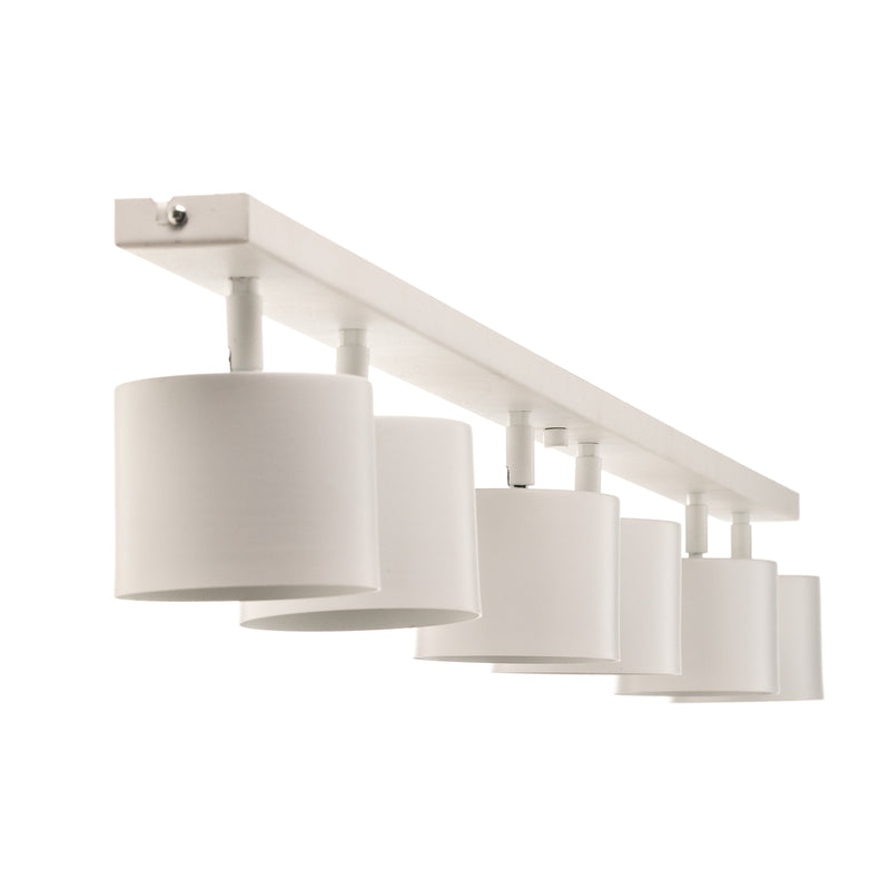 Aldex Deckenstrahler 1046PL_K LED Strahler dimmbar 6-flammig weiß 160x11,5cm - 5904798654702