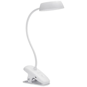 B-Ware Philips USB-Leuchte LED Klemmleuchte DSK201 3W neutralweiß Metall weiß 4000K