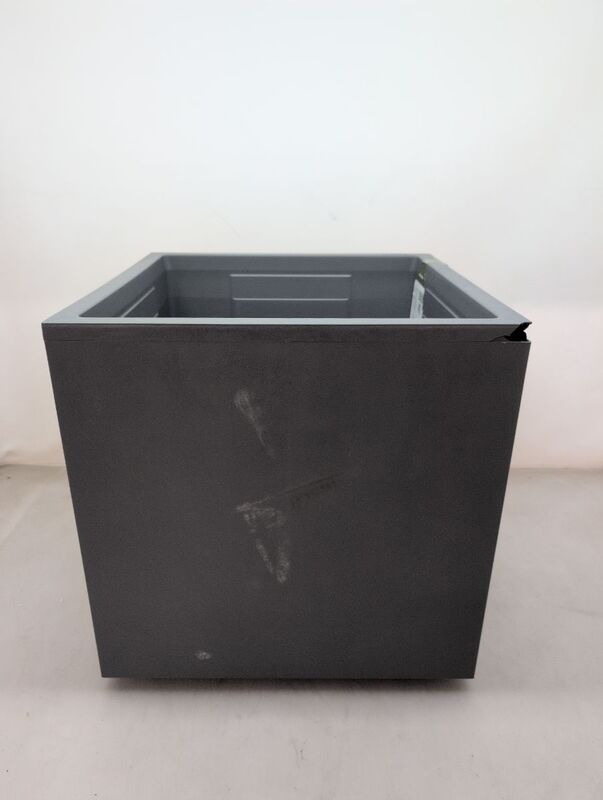 Deroma Pflanztopf Quadro Millenium 49x49x49cm wasserdicht frostbeständig - 0191942105509