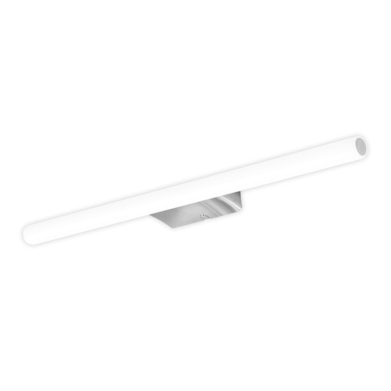 Irene Wandleuchte Wandlampe LED rund chrom weiß Kunststoff ABS 50 cm - 8435324903171