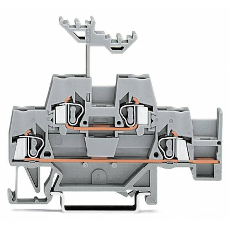 WAGO 280-542 Doppelstock-Durchgangsklemme Klemme 5mm Zugfeder Leitungsverbinder - 4044918479158