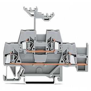 B-Ware WAGO 280-542 Doppelstock-Durchgangsklemme Klemme 5mm Zugfeder Leitungsverbinder