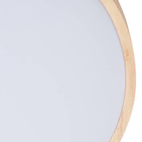 Lindby Innes LED-Deckenleuchte Deckenlampe Deckenlicht Lampe Holz Ø50,5cm Smart - 4251911766912