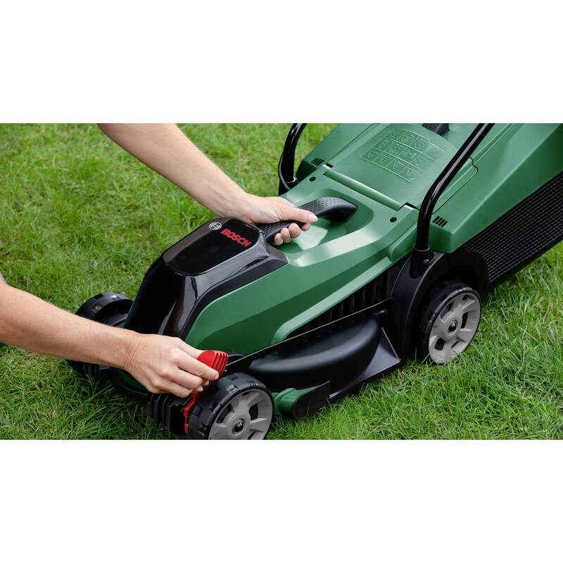 Bosch Akku-Rasenmäher Mäher CityMower 18-32 320mm Ergoflex-Griffe 31l leicht - 4059952562995