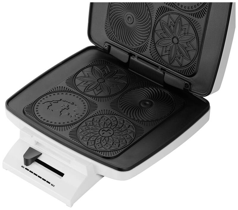 Trisa Bricelet Classique Waffeleisen Waffelautomat Antihaftbeschichtung klappbar - 7640306320148