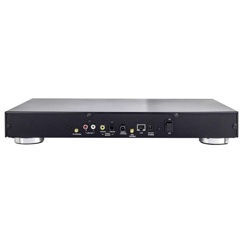 RENKFORCE Radio Empfänger RF DAB DAIR1702 Internetradio Fernbedienung WLAN CD BT - 4064161408842