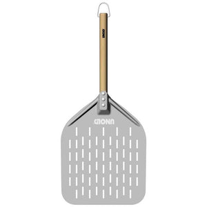 B-Ware Unold Pizzaschieber Pizzaschaufel Aluminium Holz Pizzaofen LUIGI Zubehör